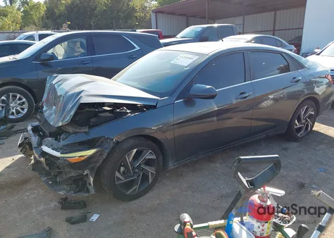 2024 Hyundai Elantra Sel из США, поврежденный, VIN KMHLS4DG9RU743716